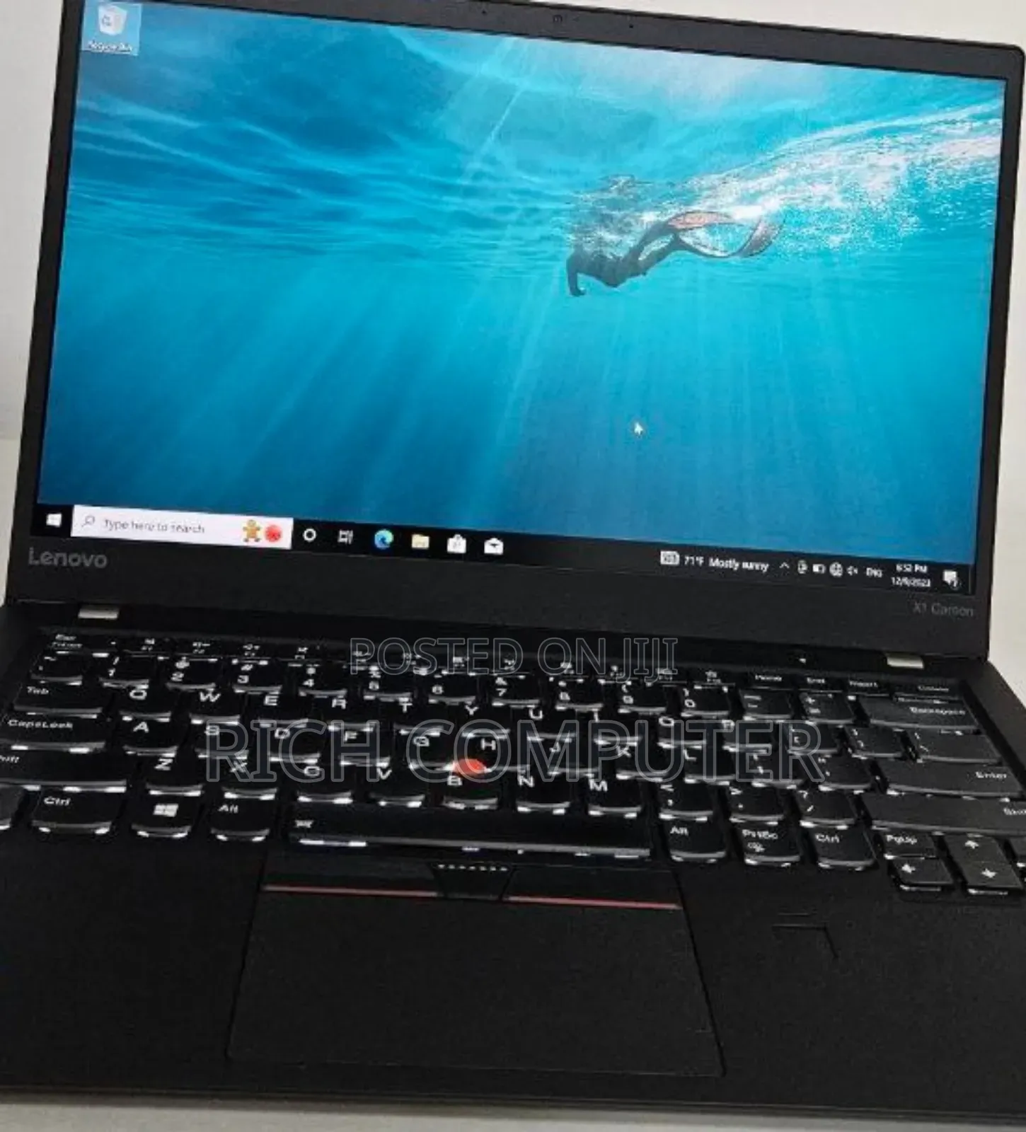New Laptop Lenovo ThinkPad X1 Carbon 16GB Intel Core I7 SSD 512GB