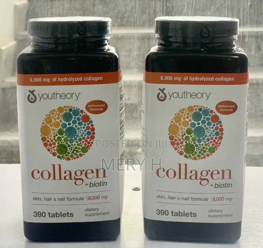 Youtheory Collagen Advanced Formula – Type 390 Tablets