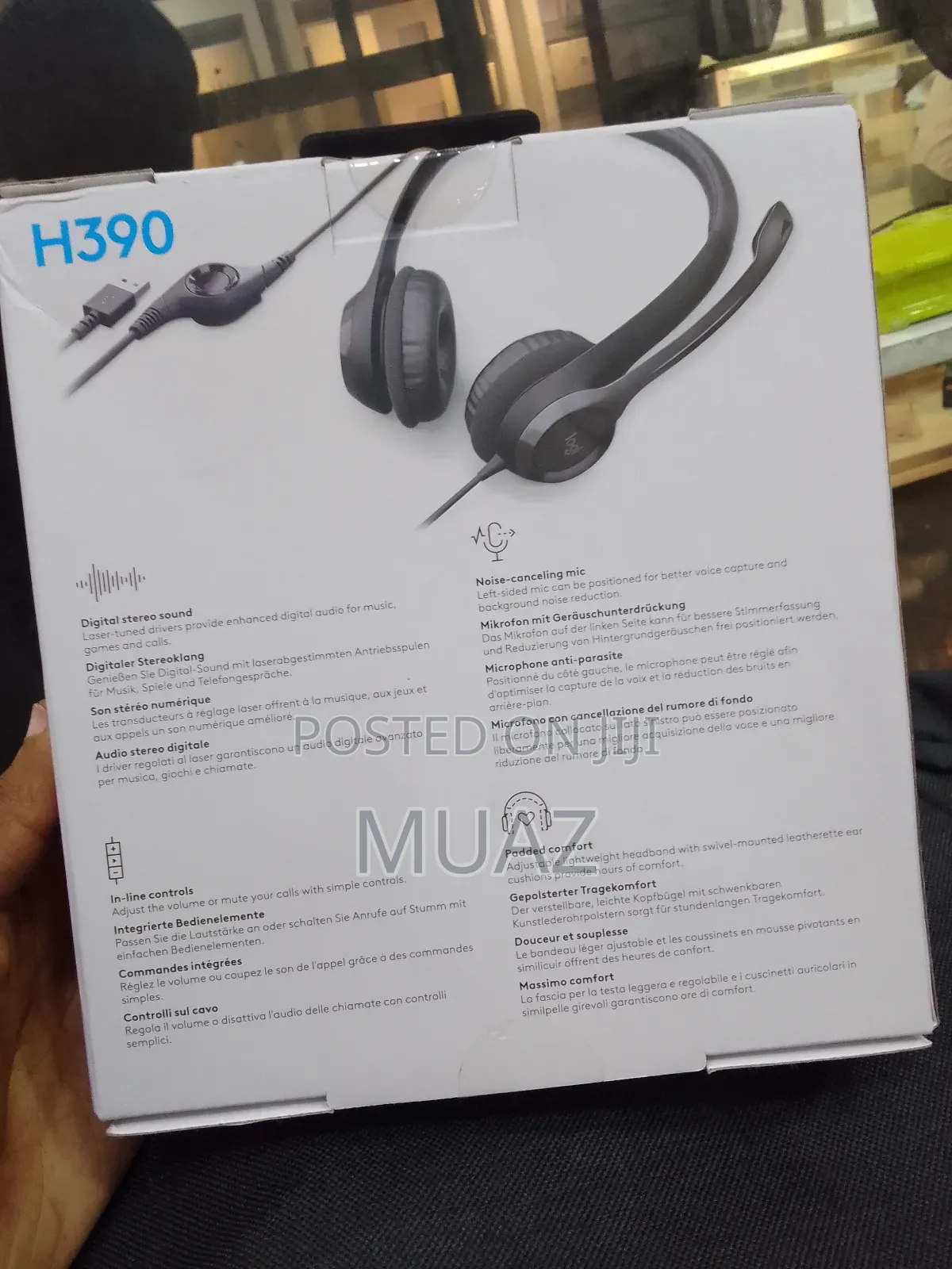 Logitech H390 Usb Headset