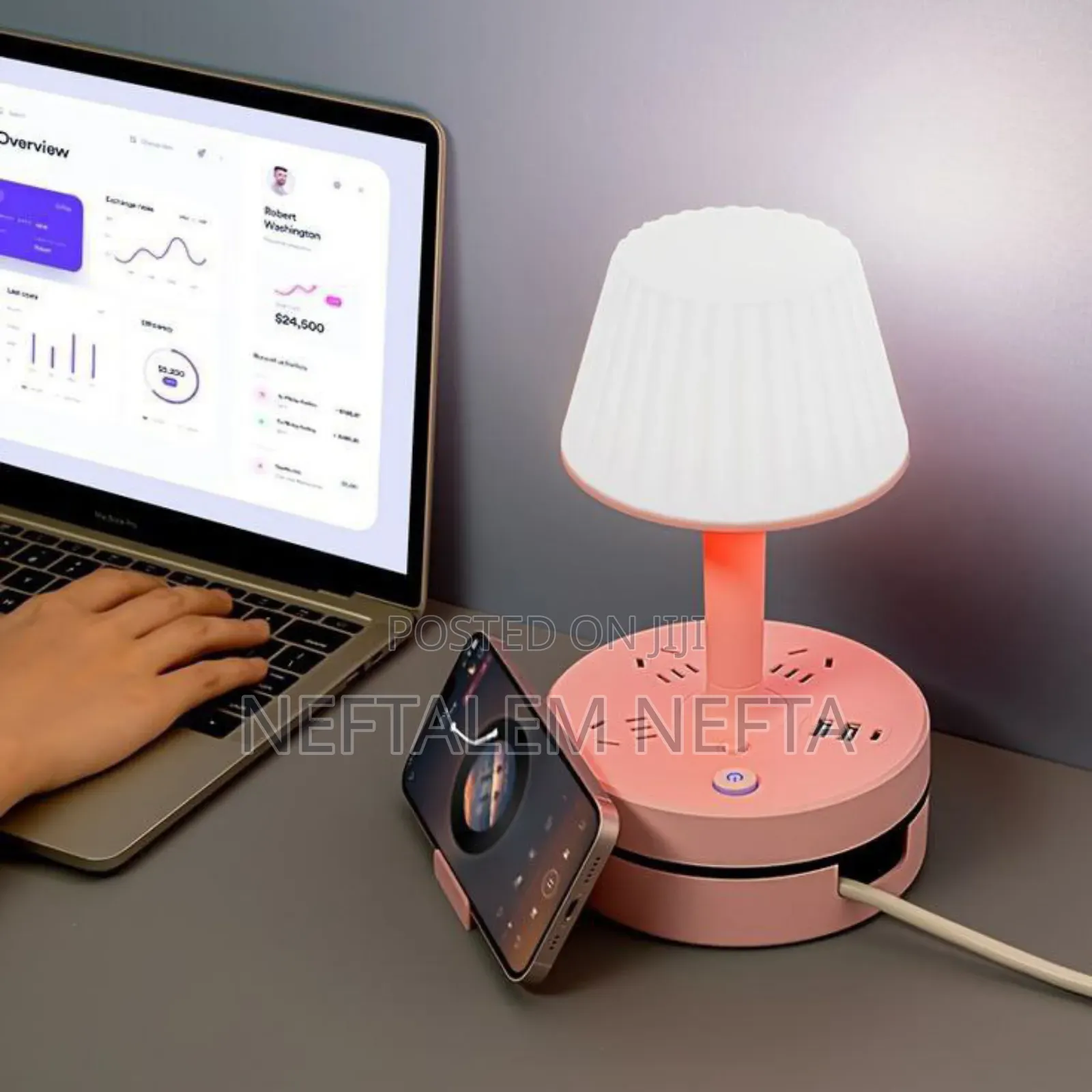 All in One Table Lamp Socket