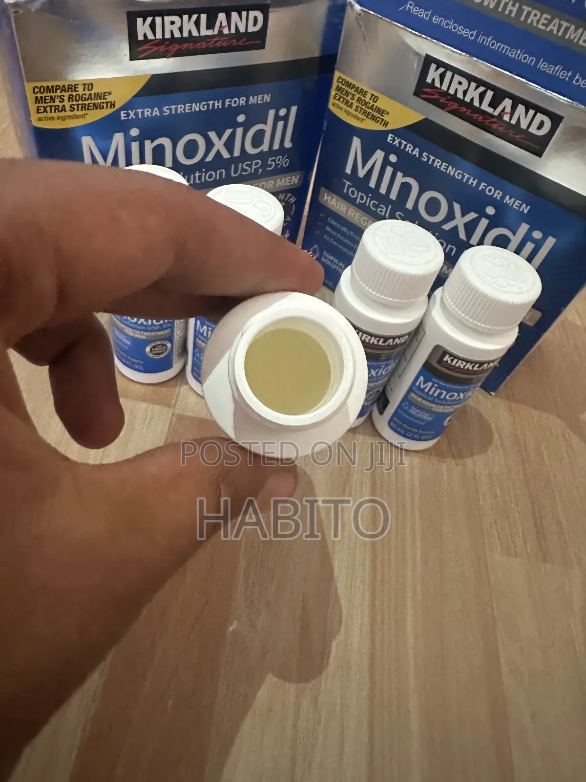 Minoxidil የፀጉር እና ፂም ማሳደጊያ
