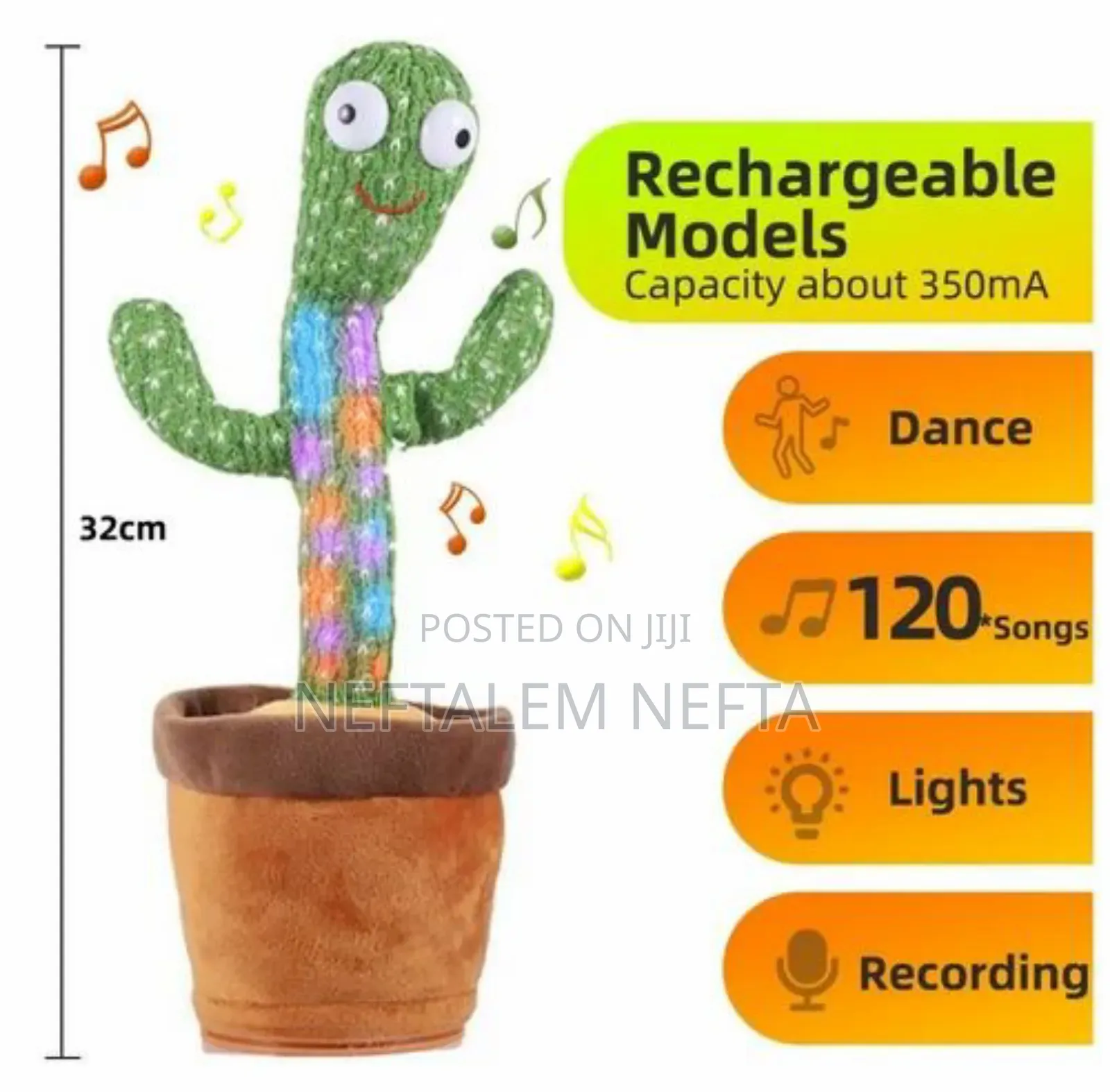 Dancing Cactus Toy