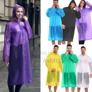 Photo - Rain Coat /የዝናብ ልብስ Reusable Rain Coat