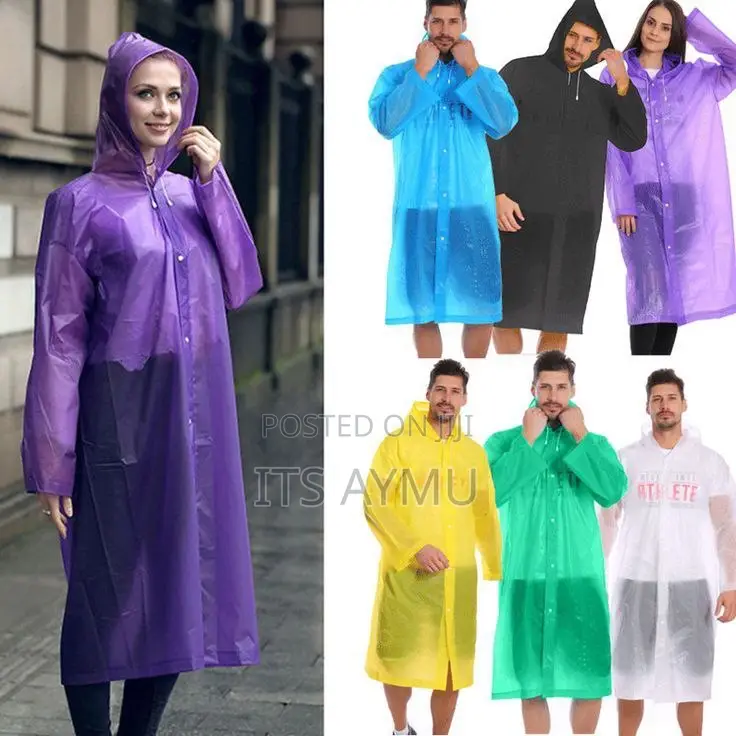 Rain Coat /የዝናብ ልብስ Reusable Rain Coat