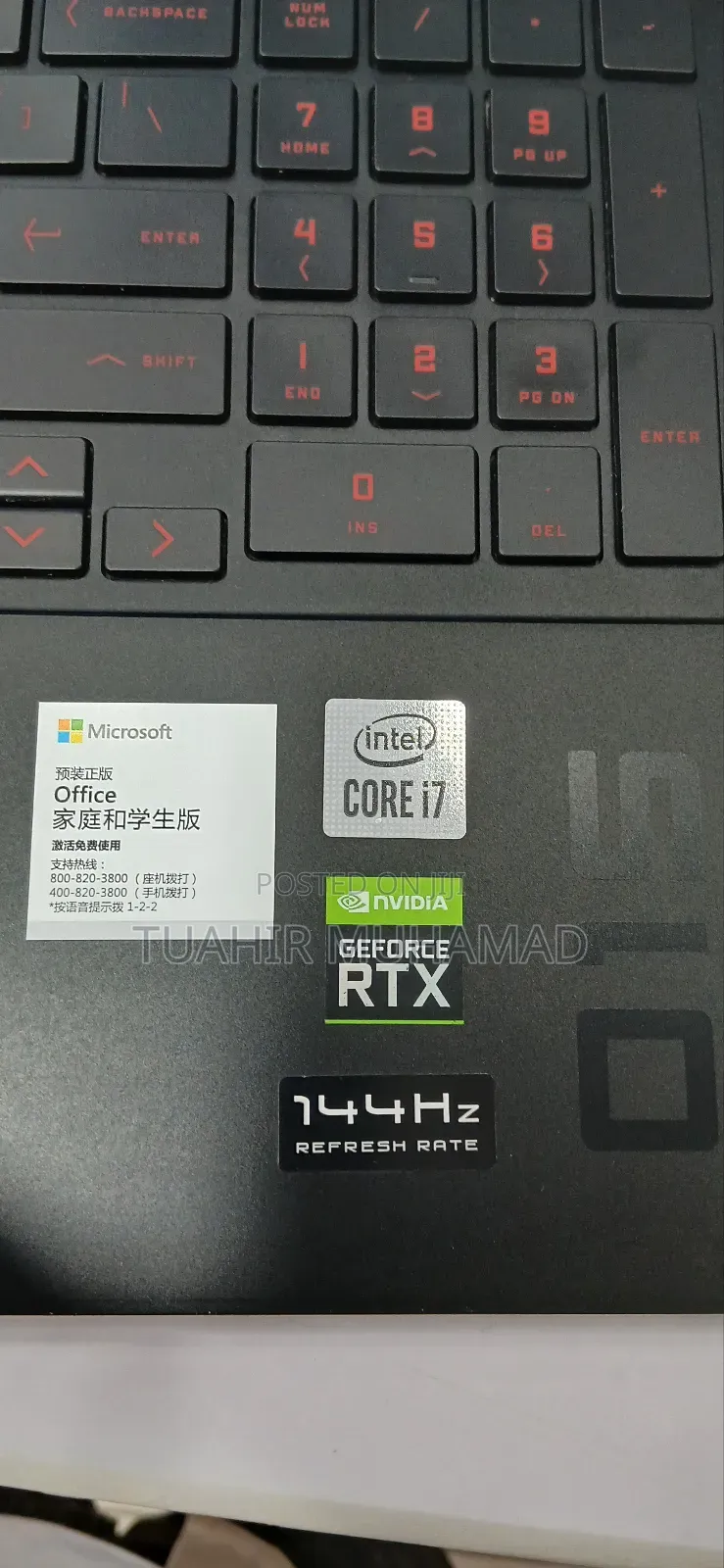 New Laptop HP Omen X 16GB Intel Core I7 SSD 140GB