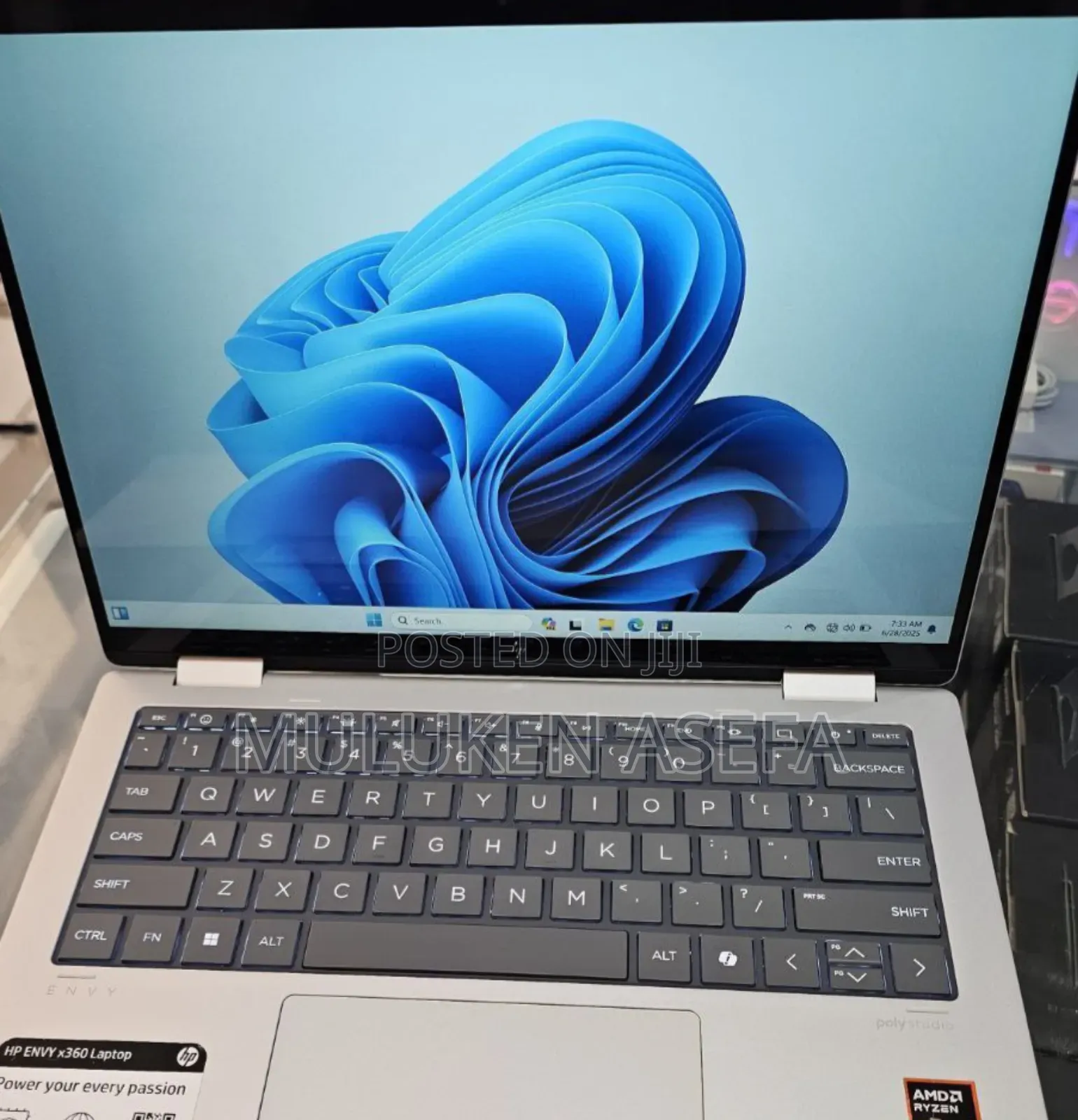 New Laptop HP Envy 14 16GB AMD Ryzen 5 SSD 512GB