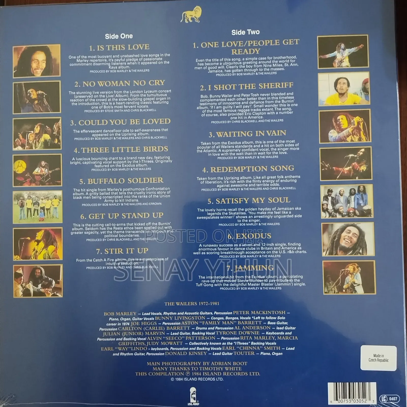 Vinyl Legend The Best Of Bob Marley And The Wailers