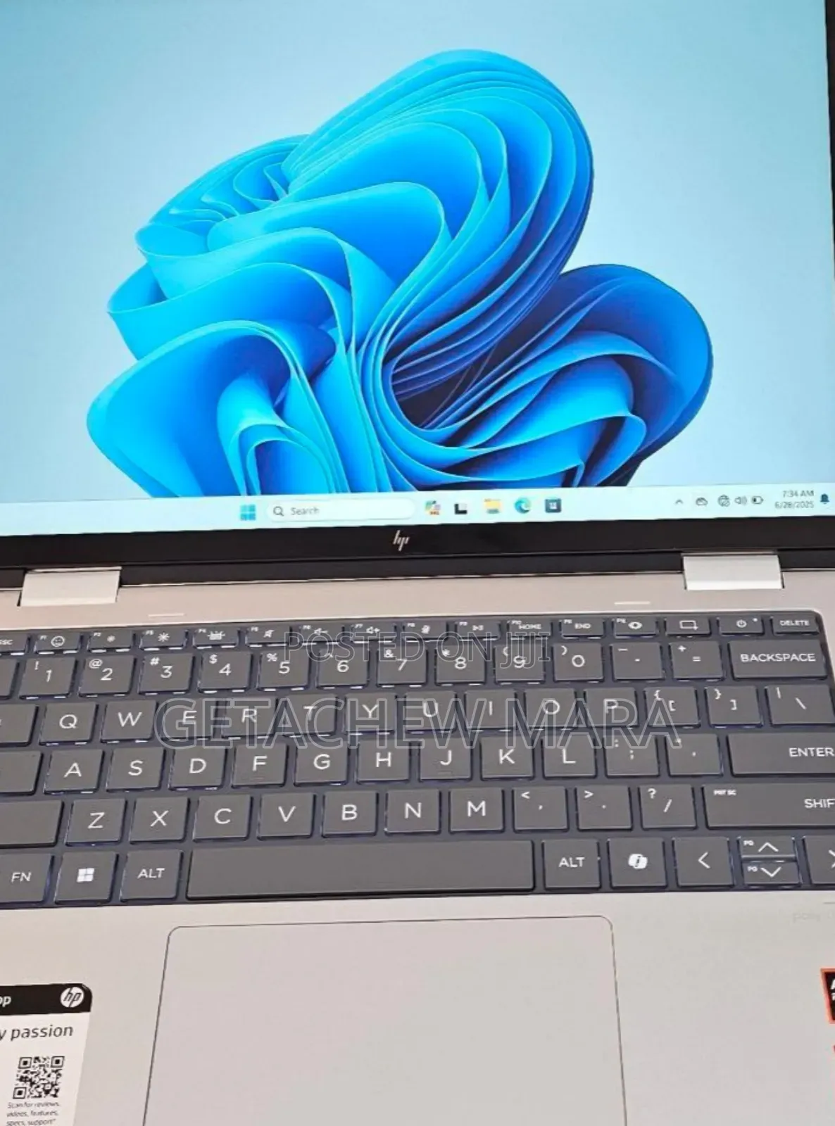 New Laptop HP Envy X360 16GB AMD Ryzen 5 SSD 512GB