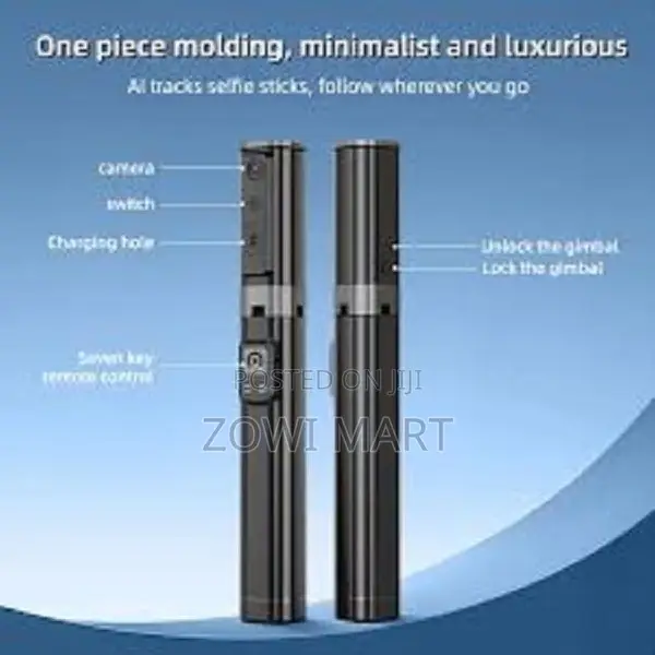 Auto Face Tracking Tripod Luxury Minimalist Design