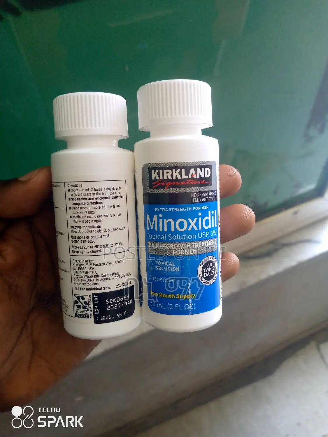 Original Kirkland Minoxidil 5%