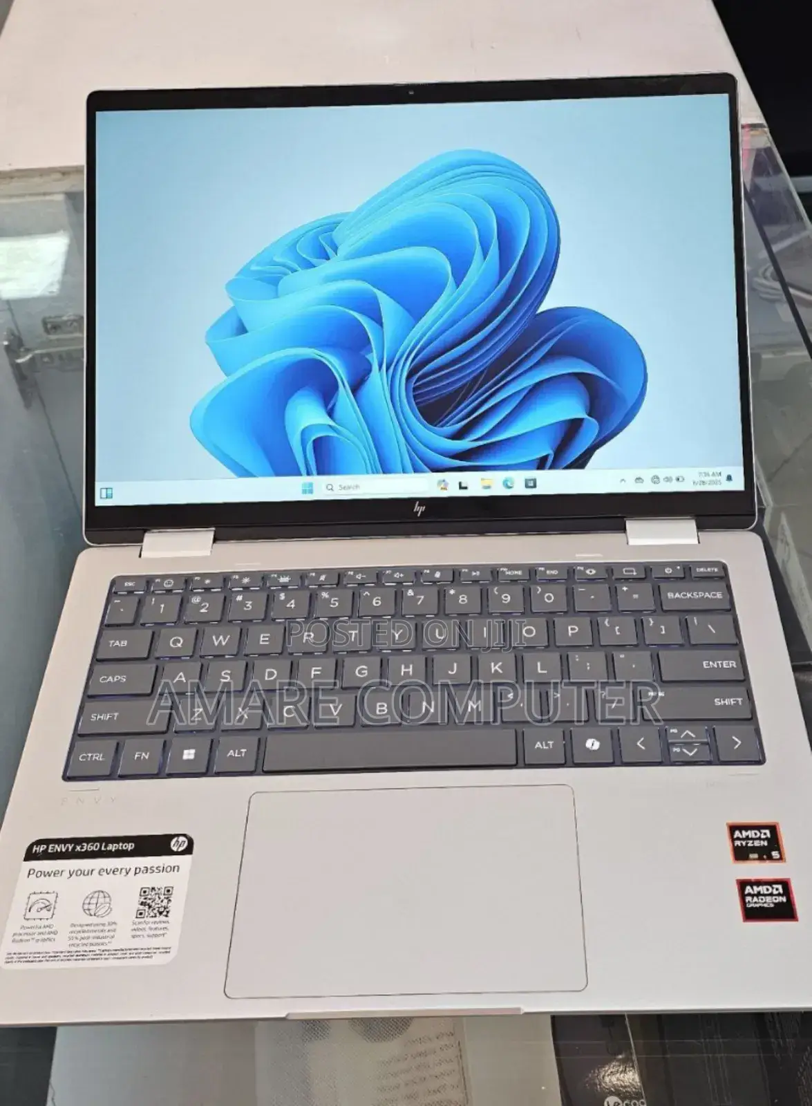 New Laptop HP Envy X360 16GB AMD Ryzen 5 SSD 512GB