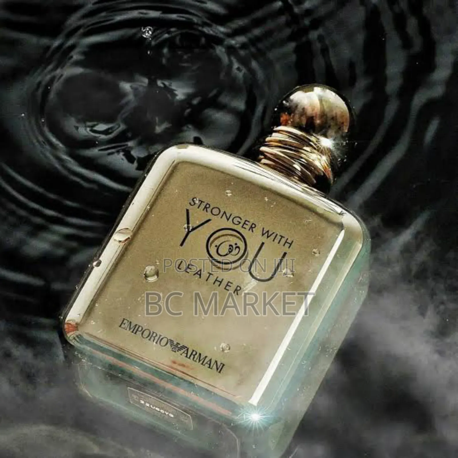 Stronger With You Leather Armani Cologne
