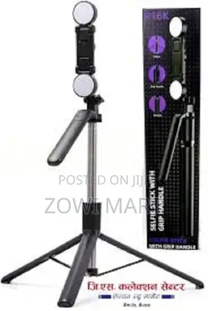 R16k Selfie Stick With Grip Handle | Sleek Stable Control
