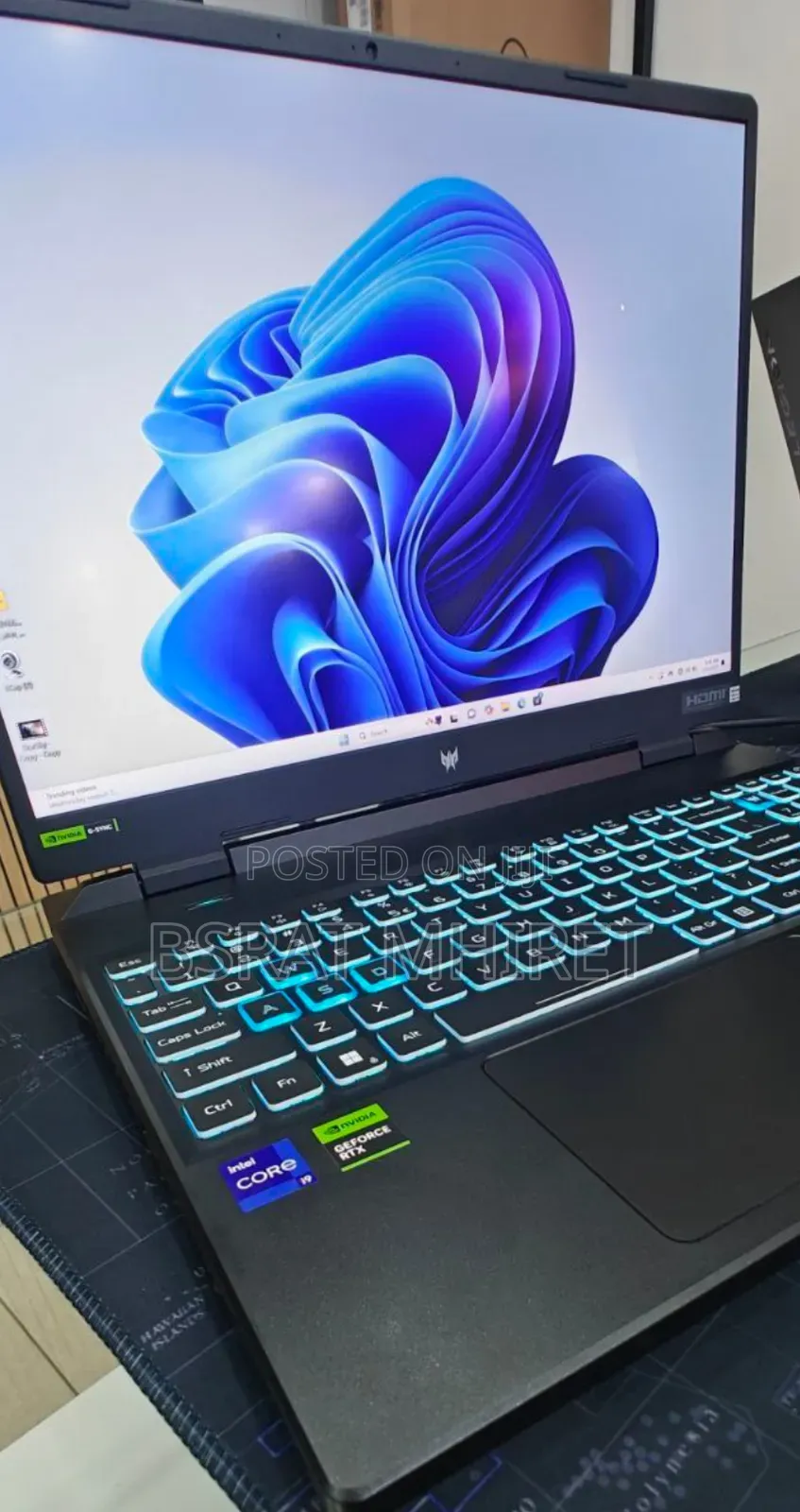 New Laptop Acer Predator Helios Neo 16 16GB Intel Core I9 SSD 1T