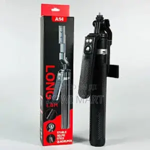 Photo - A14 Long Selfie Stick Quadrupod – 1.8m Stability Style