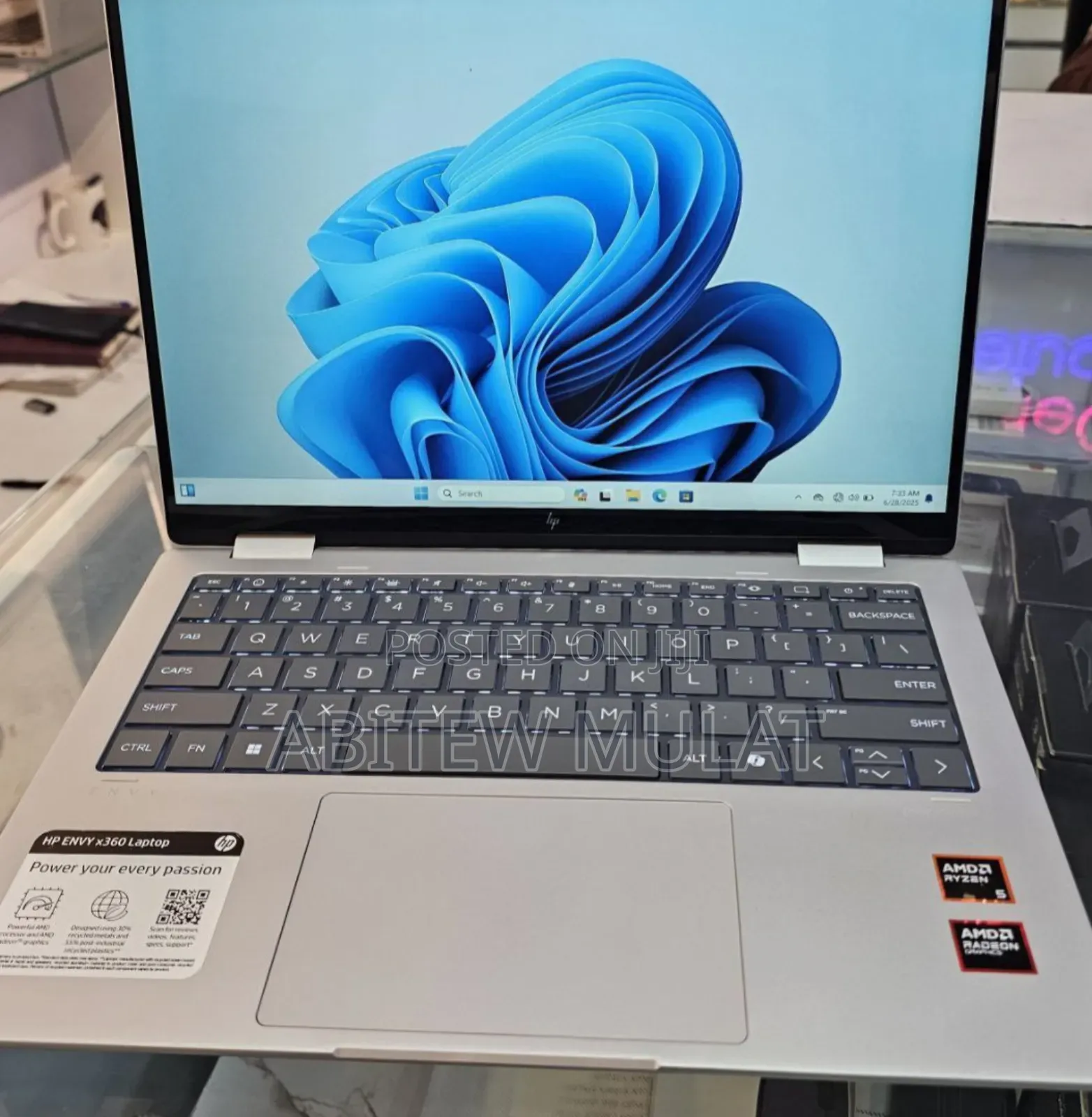 New Laptop HP Envy 14 16GB AMD Ryzen 5 SSD 512GB