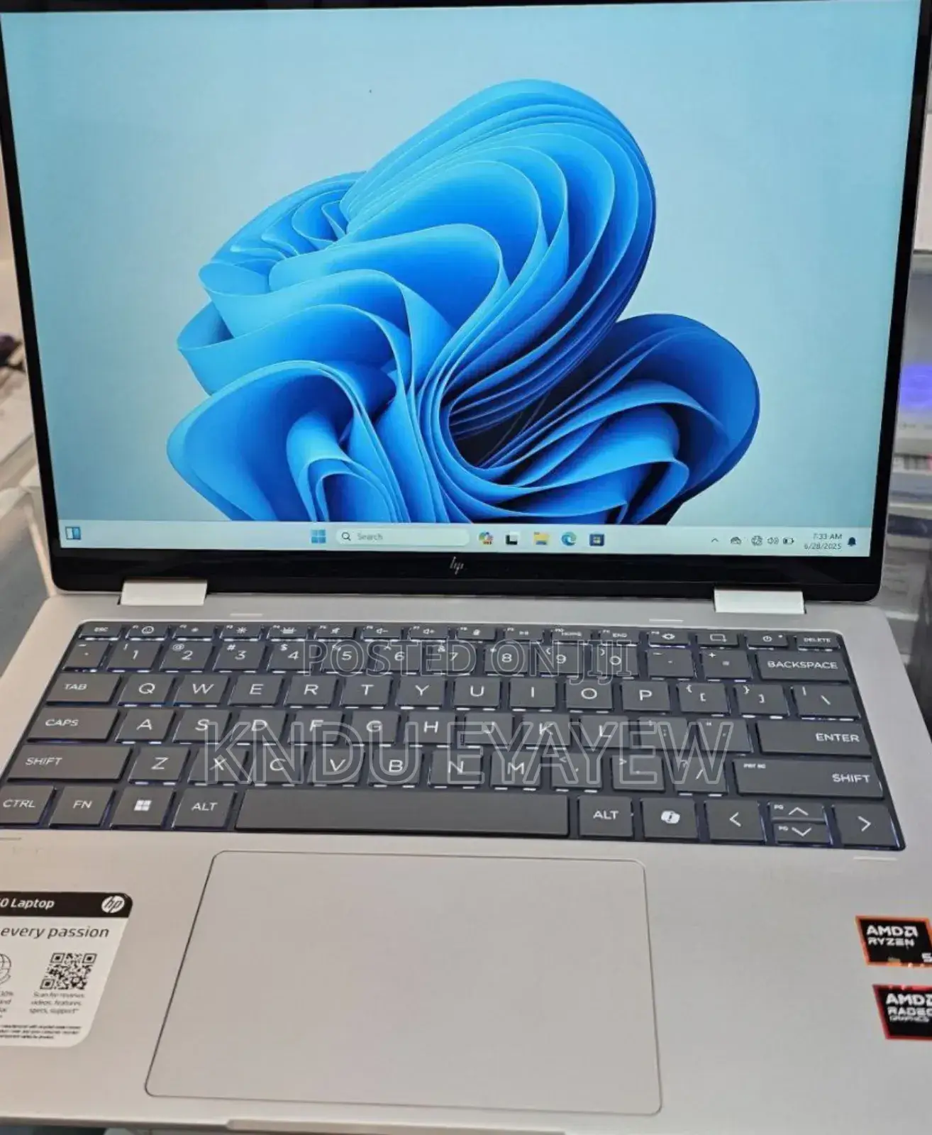 New Laptop HP Envy X360 16GB AMD Ryzen 5 SSD 512GB