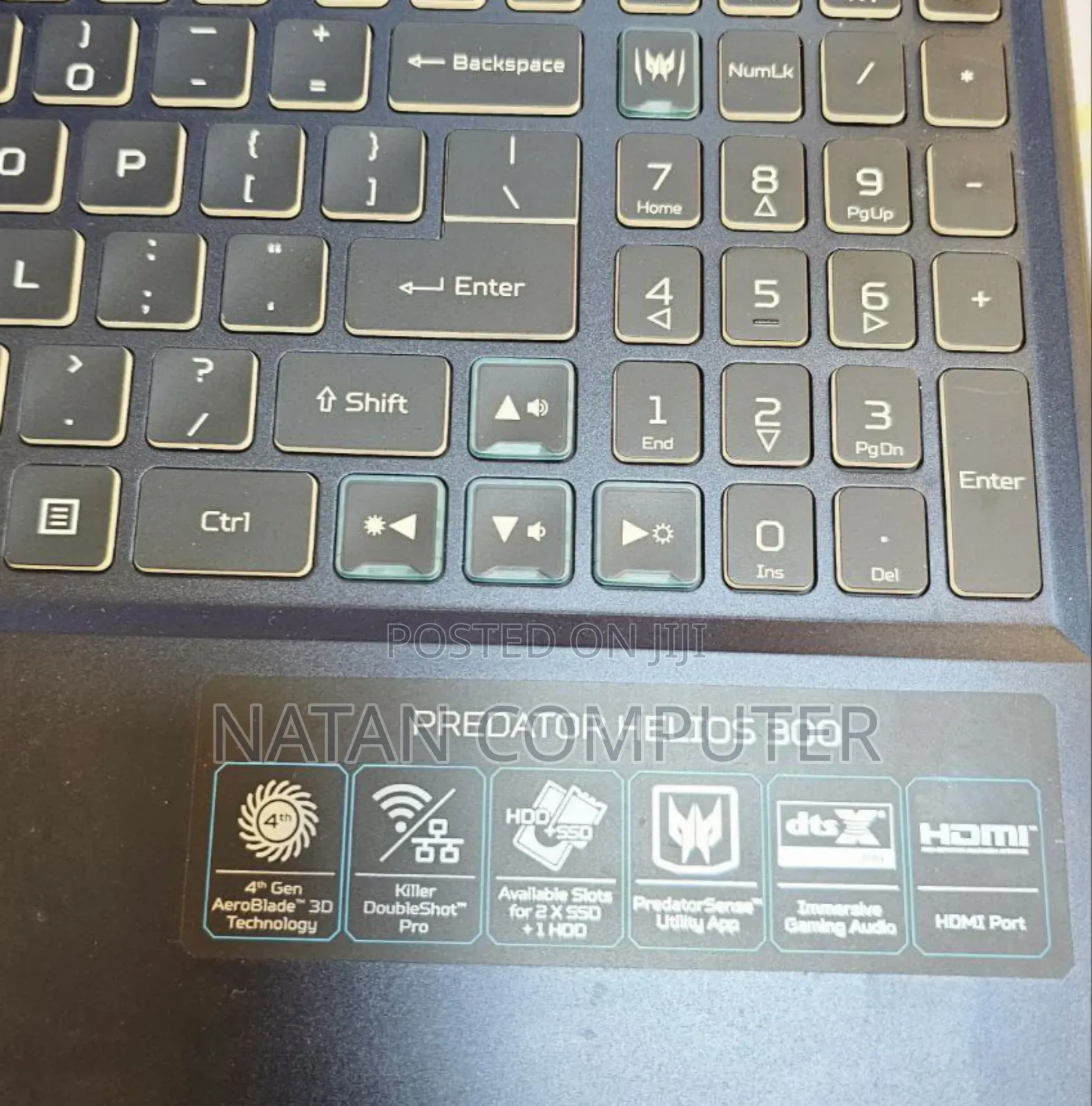 New Laptop Acer Predator Helios 300 16GB Intel Core I7 SSD 1T