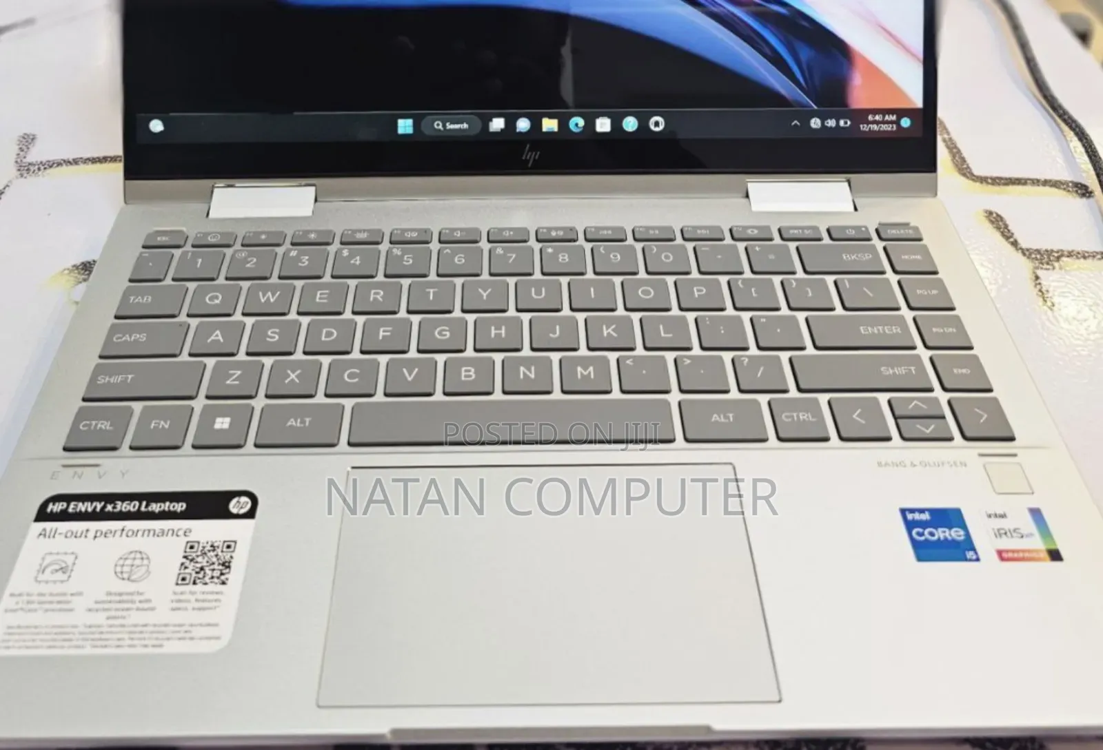New Laptop HP Envy X360 8GB Intel Core I5 SSD 512GB