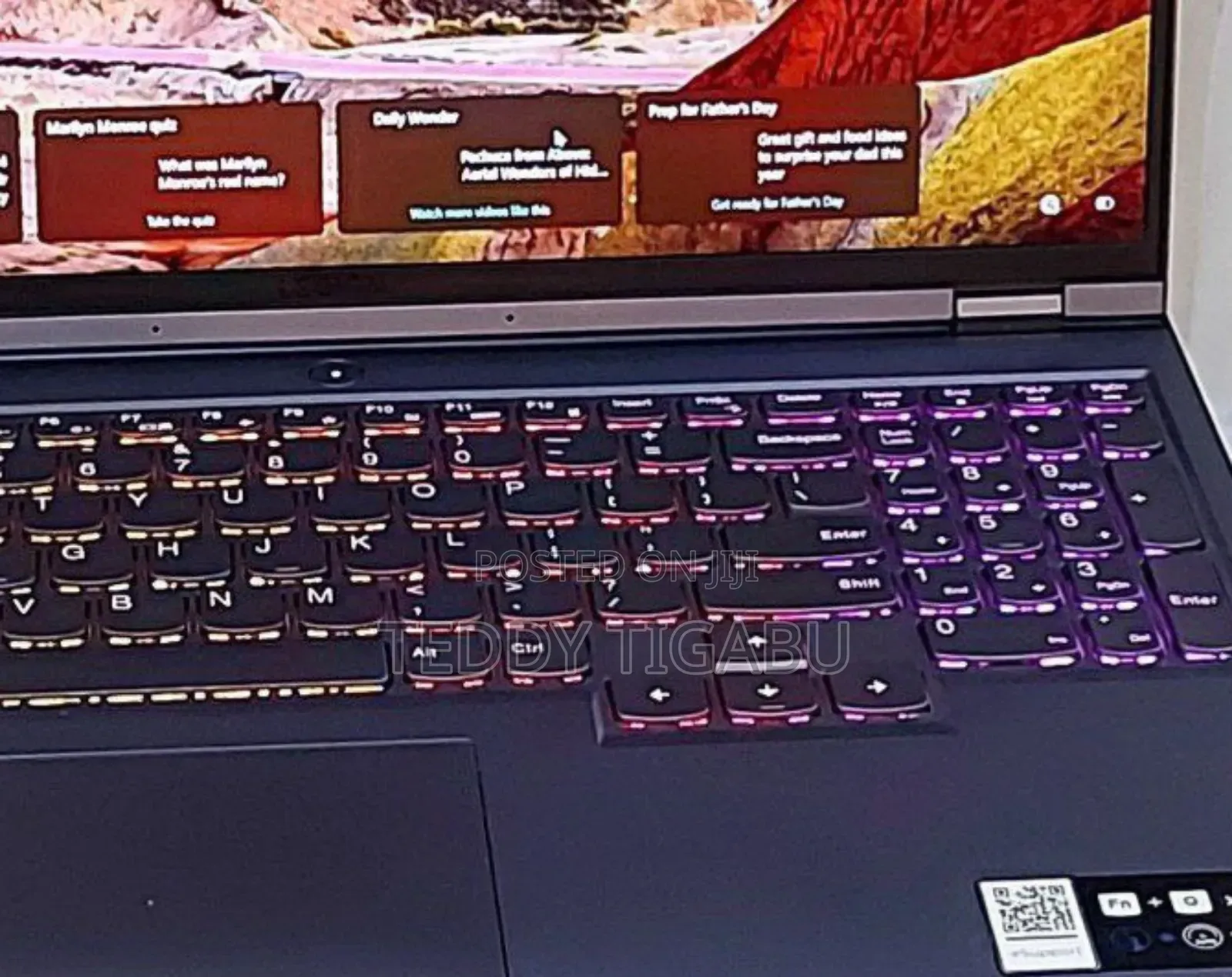 New Laptop Lenovo Legion 5 16GB AMD Ryzen 7 SSD 512GB