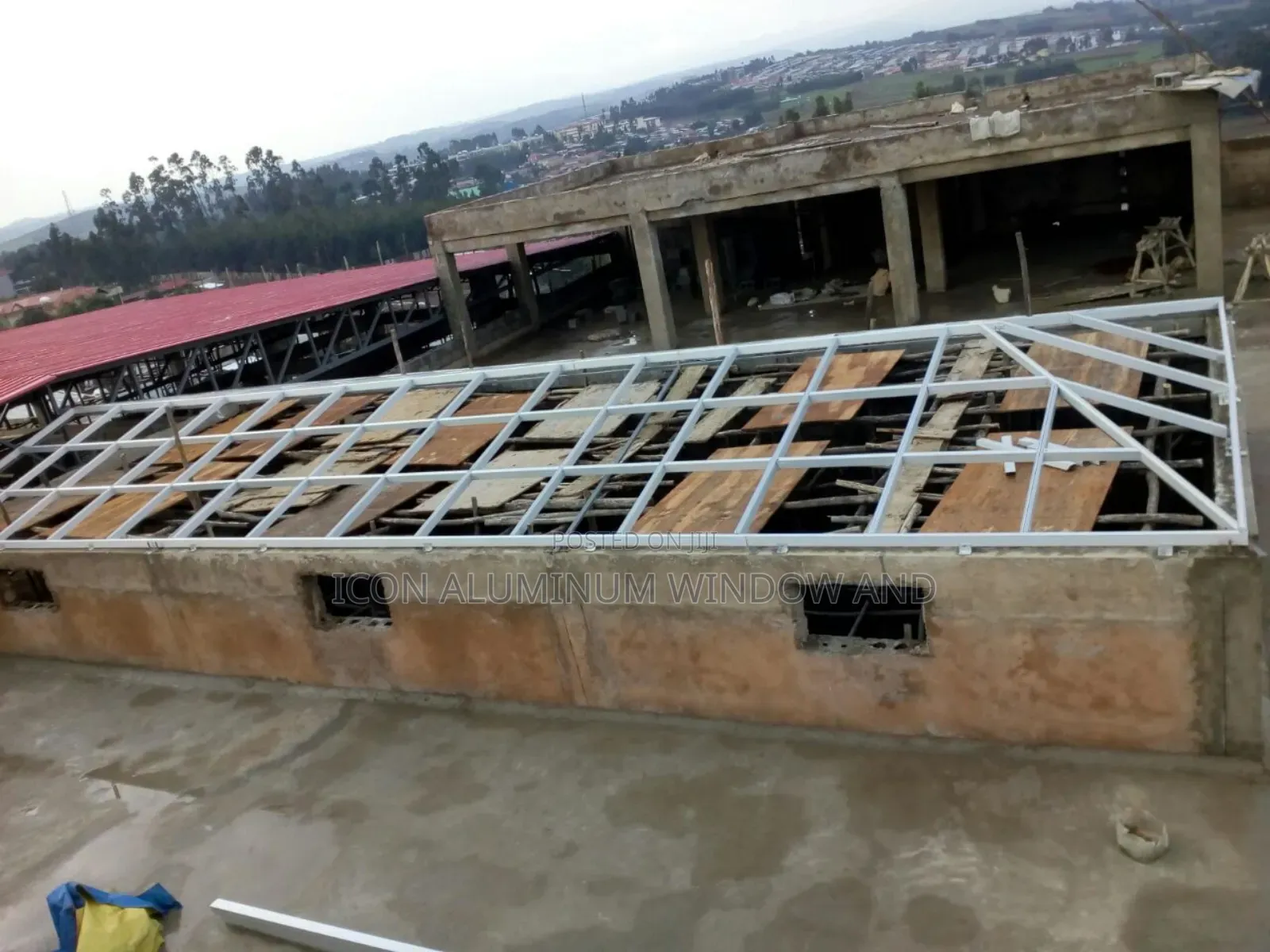 የ አልሙኒየም እና መስታወት ስራዎች / Aluminum and Glass Work