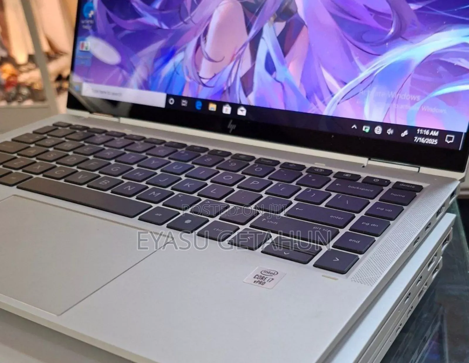 New Laptop HP EliteBook X360 1040 G7 16GB Intel Core I7 SSD 512GB