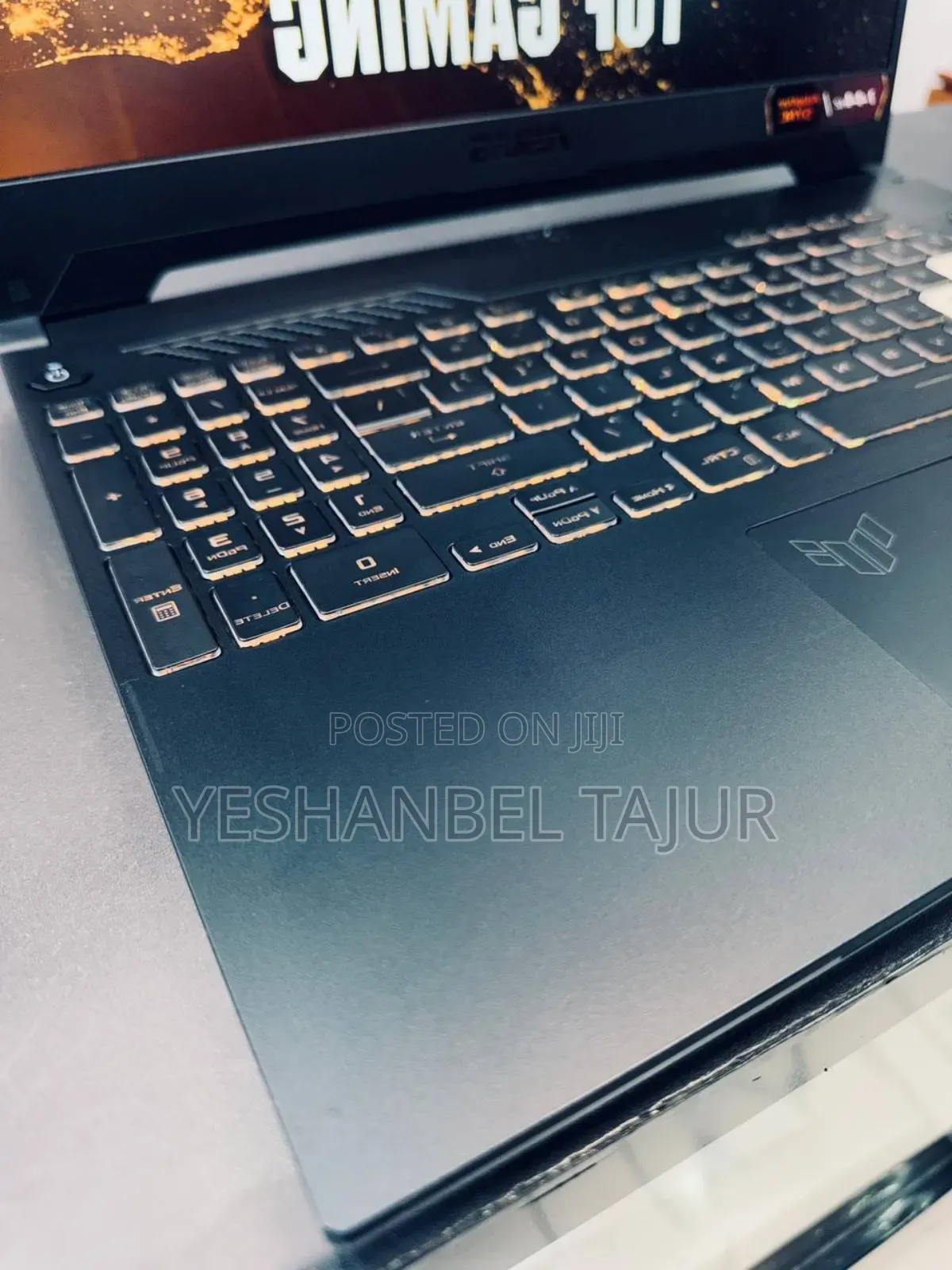 New Laptop Asus TUF Gaming A15 16GB AMD Ryzen 7 SSD 750GB