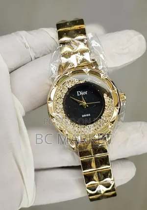 Golen Black Wrist Watch Gor Her