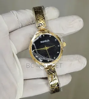 Golen Black Wrist Watch Gor Her