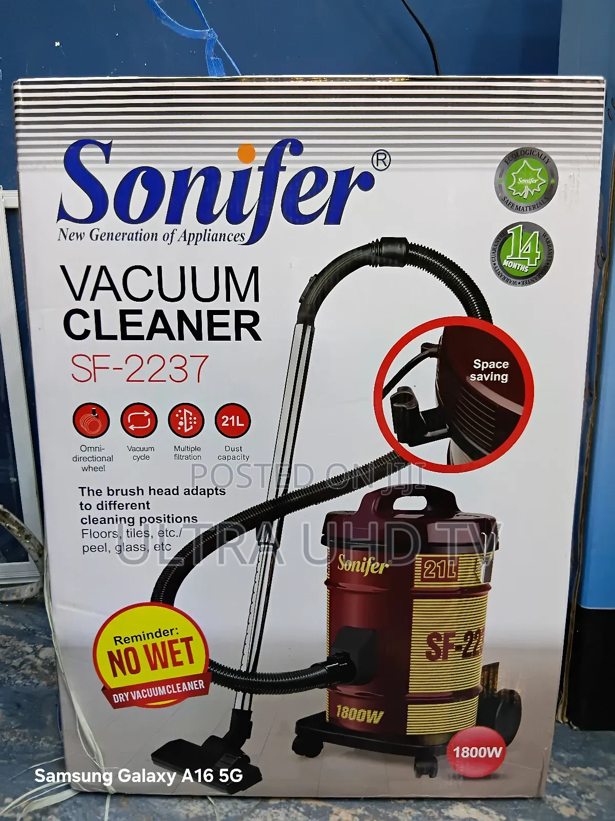 Sonifer Vacuum 21 Lsonifer Vacuum Cleaner