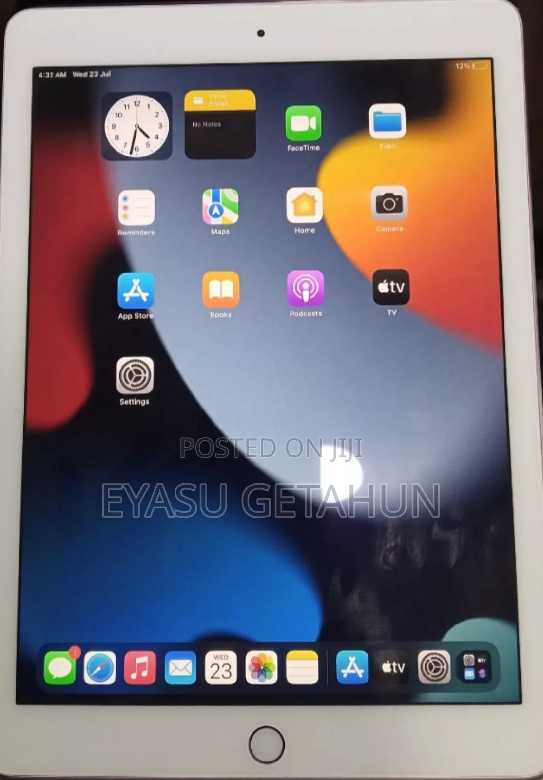 New Apple iPad Pro 128 GB Silver