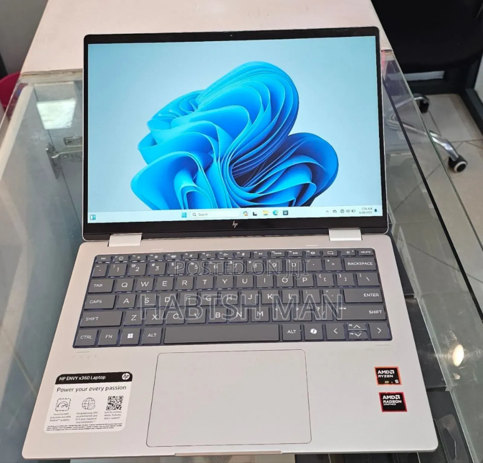 New Laptop HP Envy Ultrabook 4 16GB AMD Ryzen 5 SSD 512GB