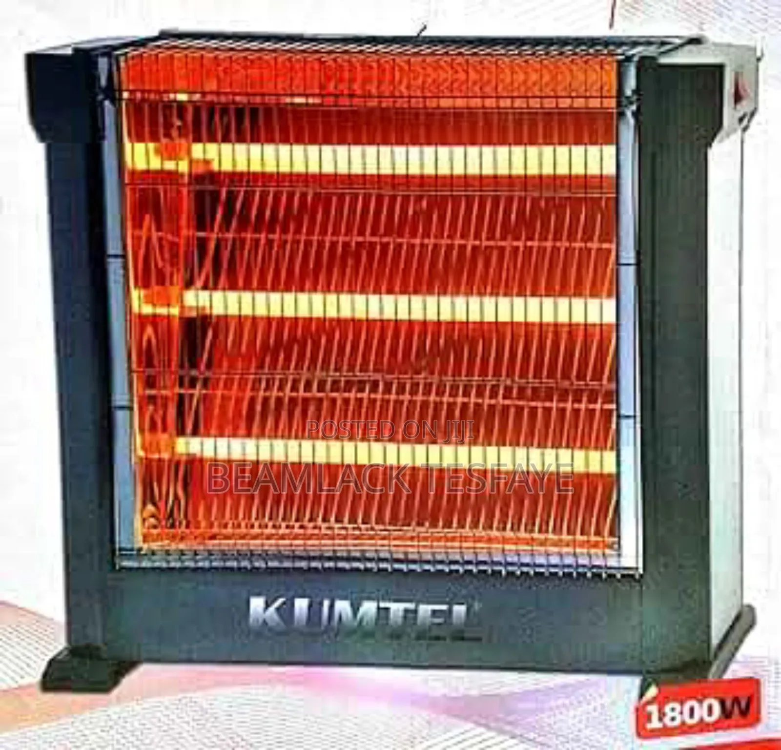 Heater ባለ ሶስት አምፖል የሆነ የቤት ውስጥ ማሞቂያ
