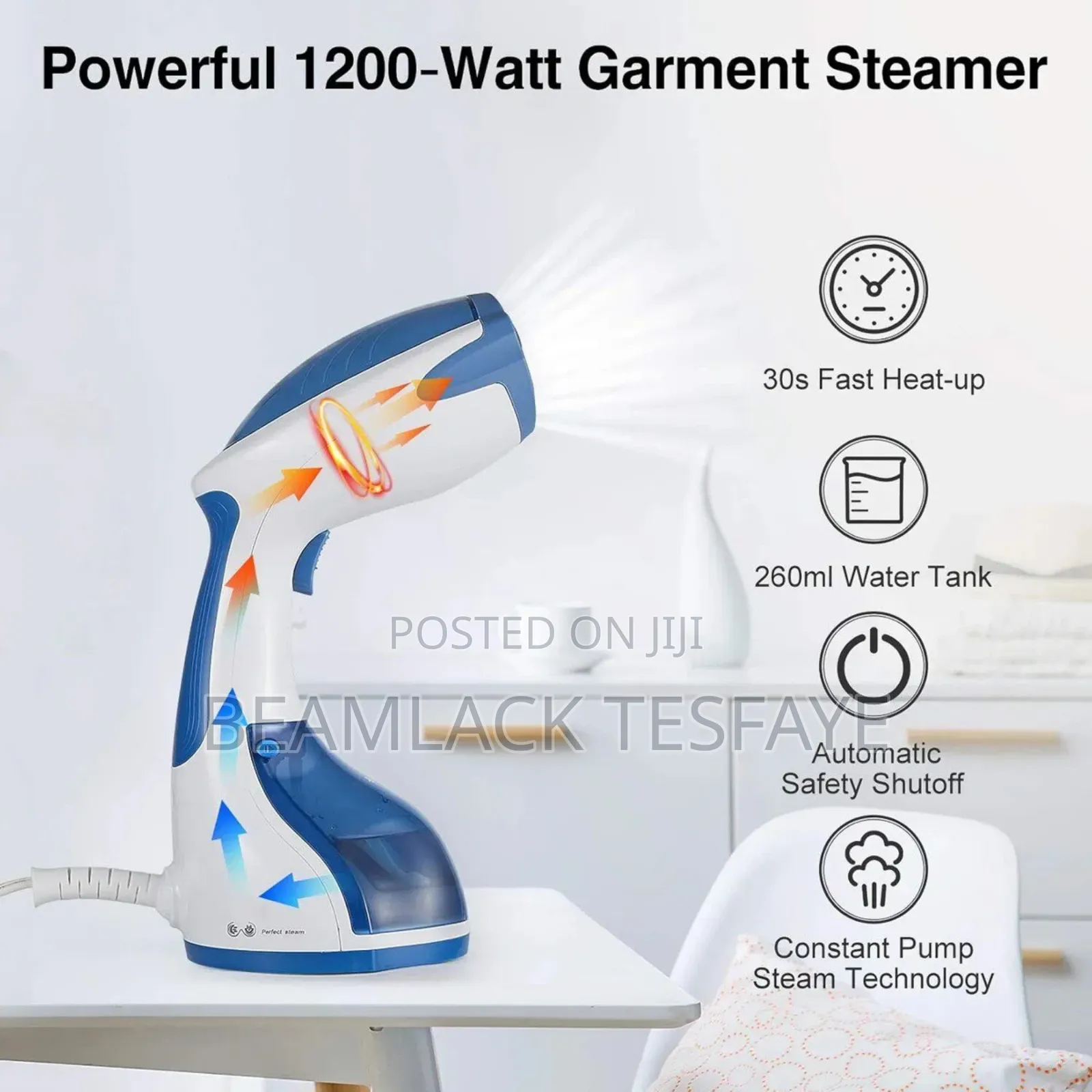 Portable Handheld Garment Steamer