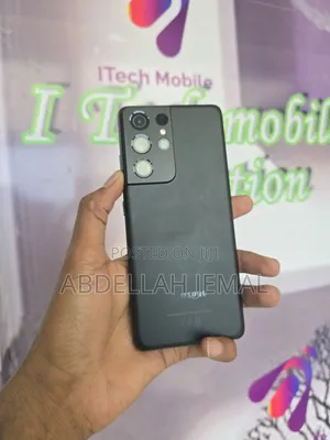 New Samsung Galaxy S21 Ultra 5G 256 GB Black