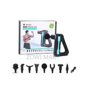Photo - Blueidea 8 Massage Heads LCD Display Fascial Gun