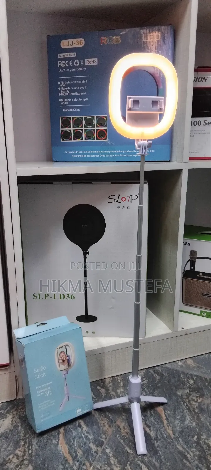 Selfi Stick Ring Light