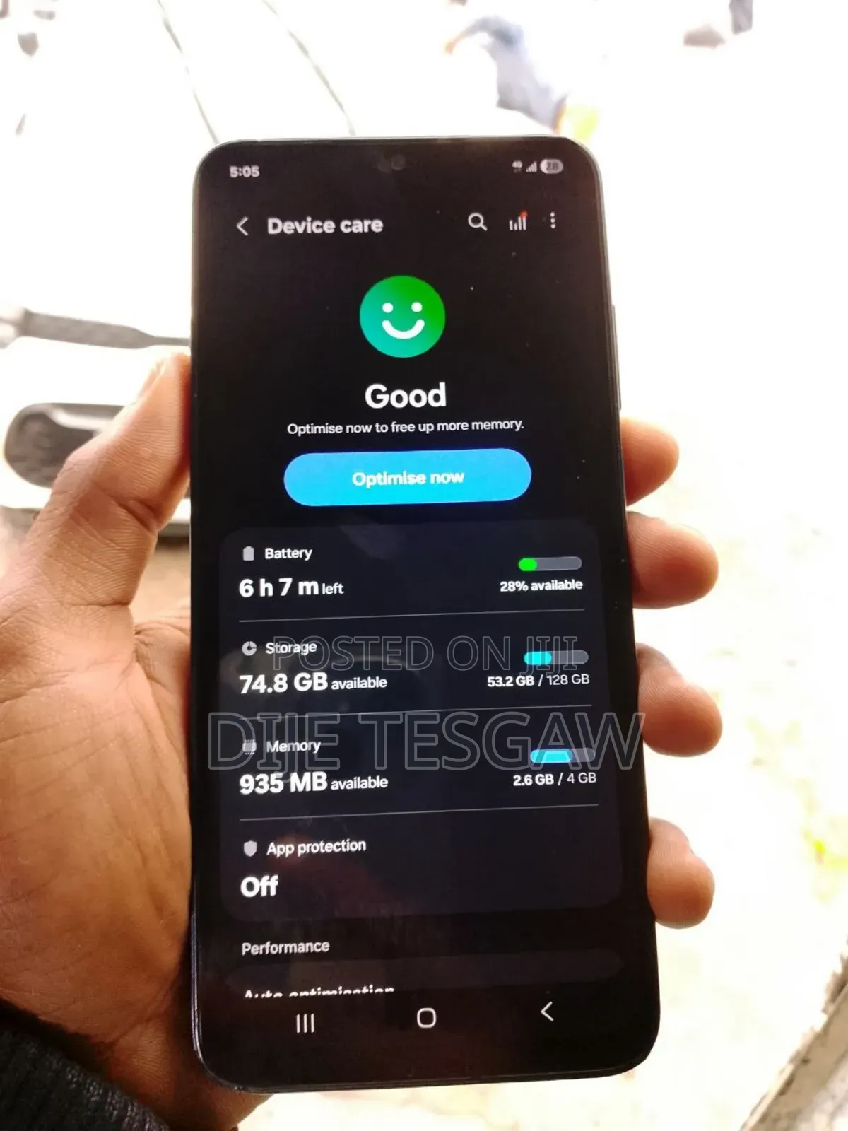 Samsung Galaxy A05s 128 GB Black