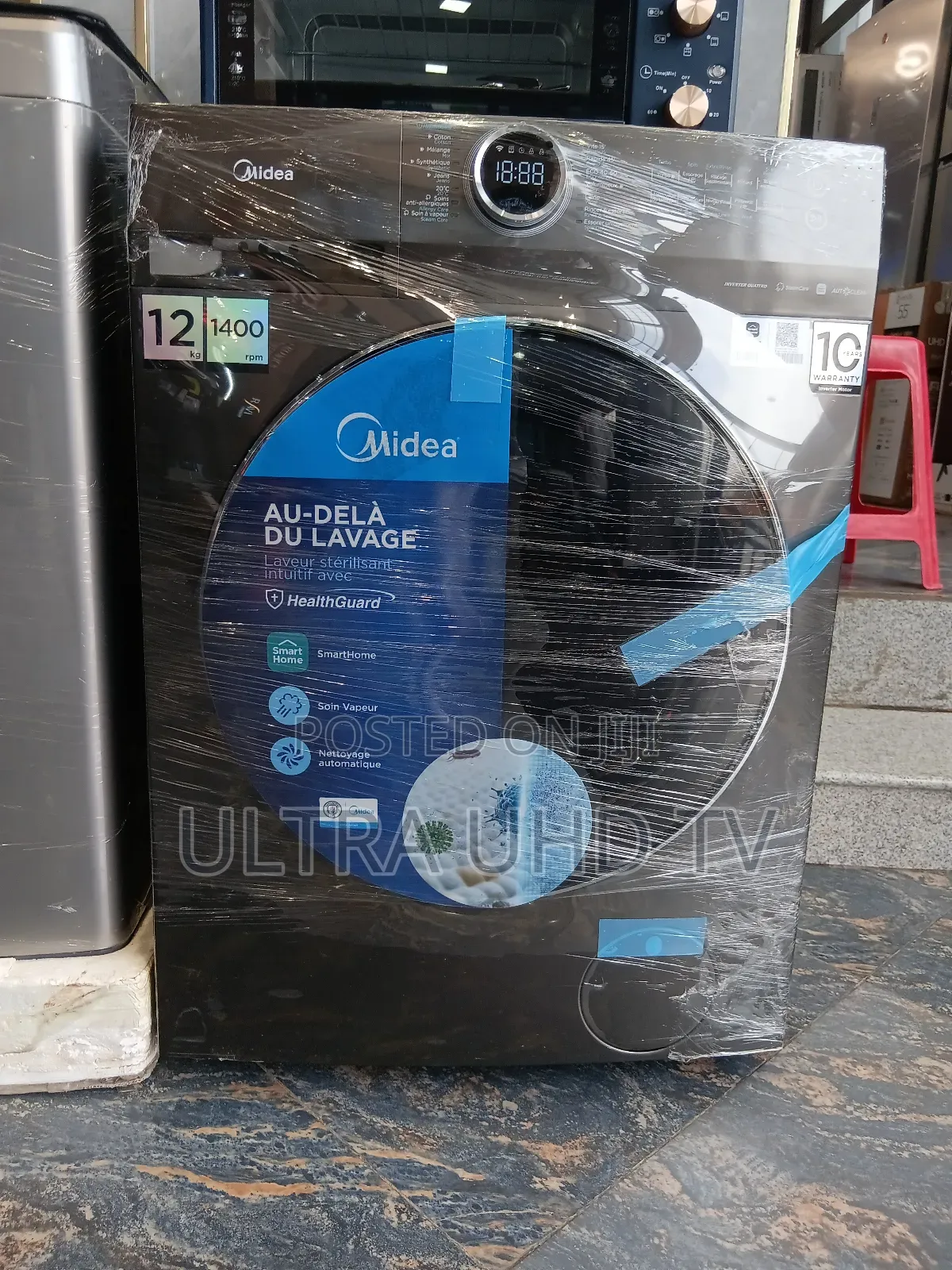 Midea Automatic Front Loader 12/8kg