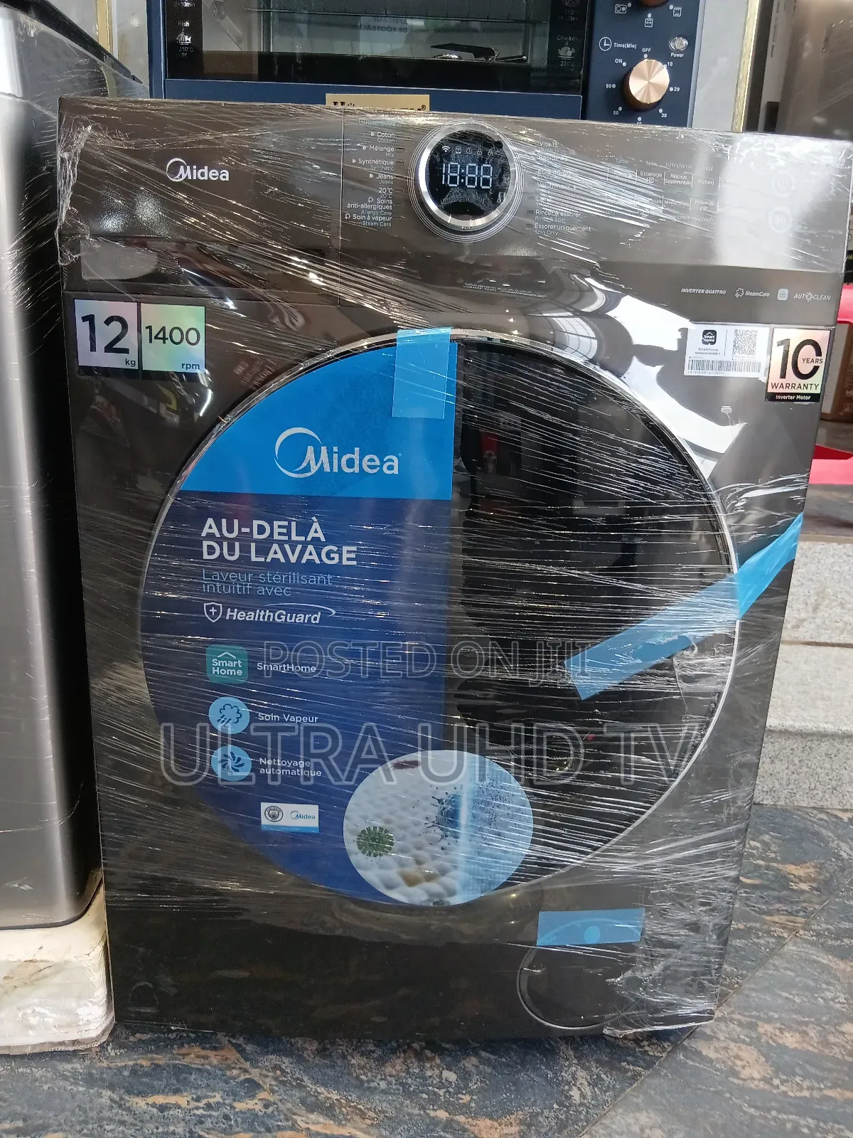 Midea Automatic Front Loader 12/8kg