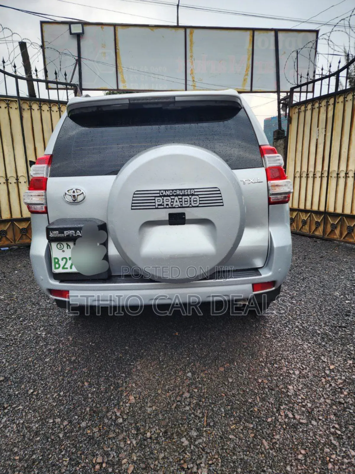 Toyota Land Cruiser Prado 2014 Silver