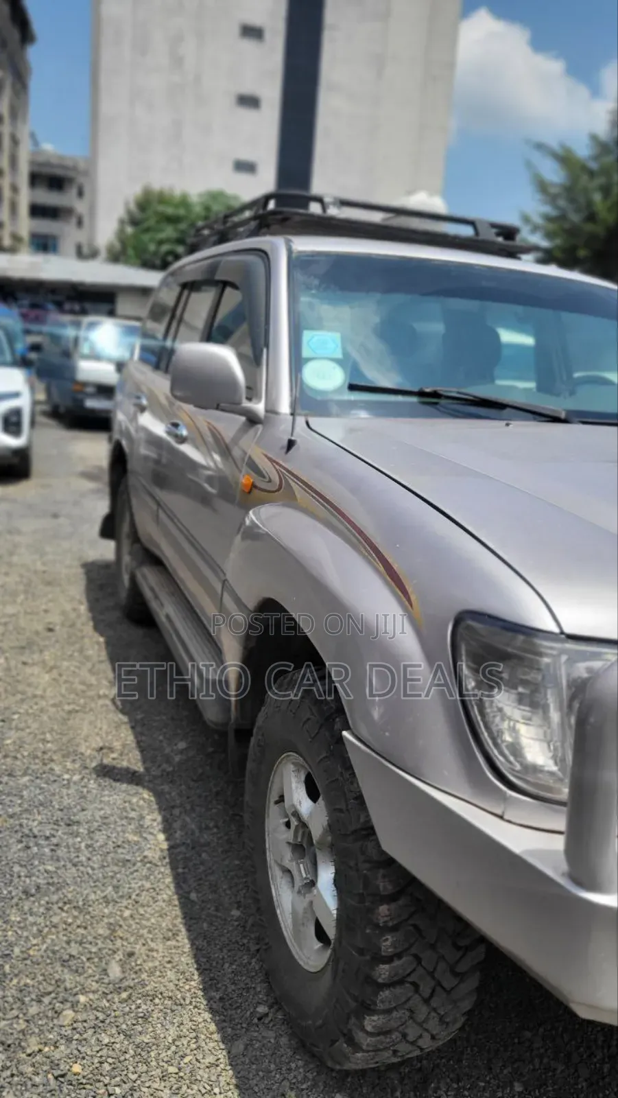 Toyota Land Cruiser 2003 Silver