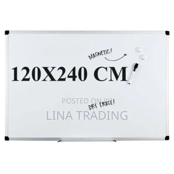 White Board 240cm X 120 Cm for School