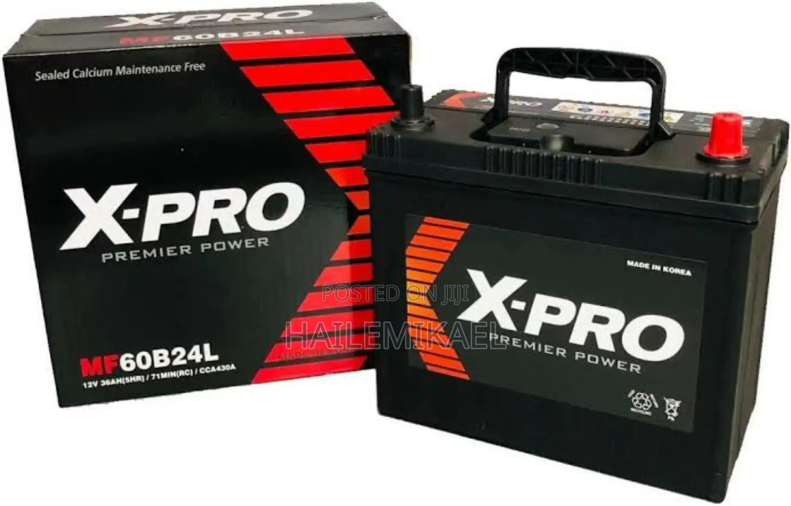 X-Pro Car Battery 45a