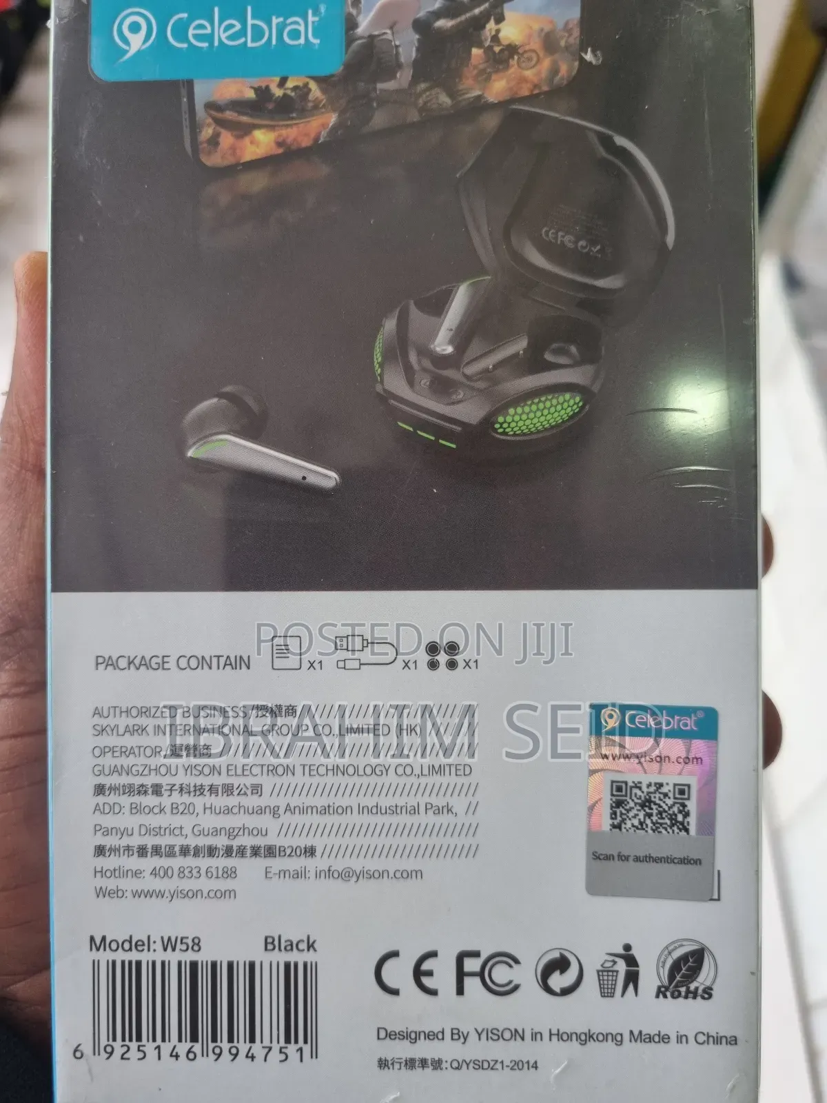 Celebrat a True Wireless Stereo (Tws) Headset