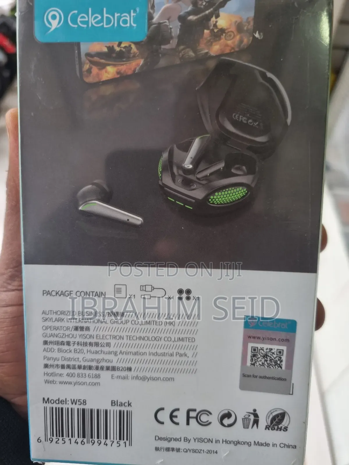 Celebrat a True Wireless Stereo (Tws) Headset
