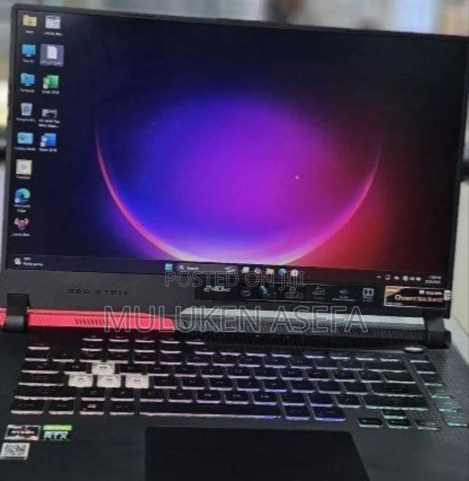 New Laptop Asus ROG Strix G15 16GB AMD Ryzen 9 SSD 512GB