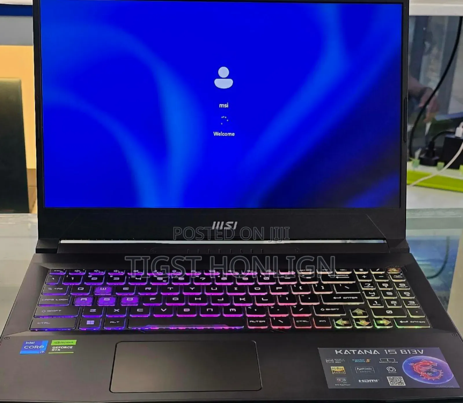 New Laptop MSI Katana 15 16GB Intel Core I7 SSD 512GB