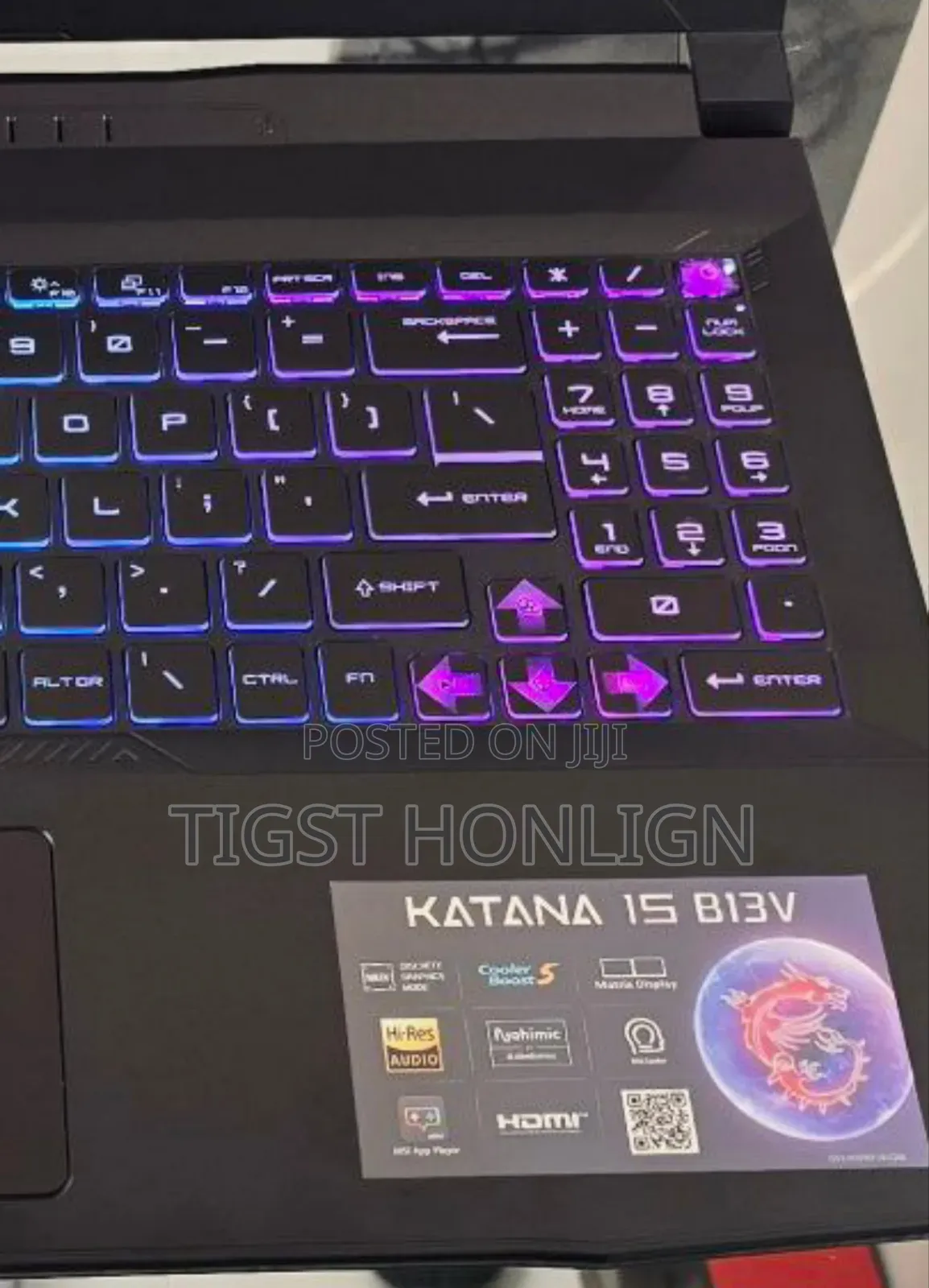 New Laptop MSI Katana 15 16GB Intel Core I7 SSD 512GB