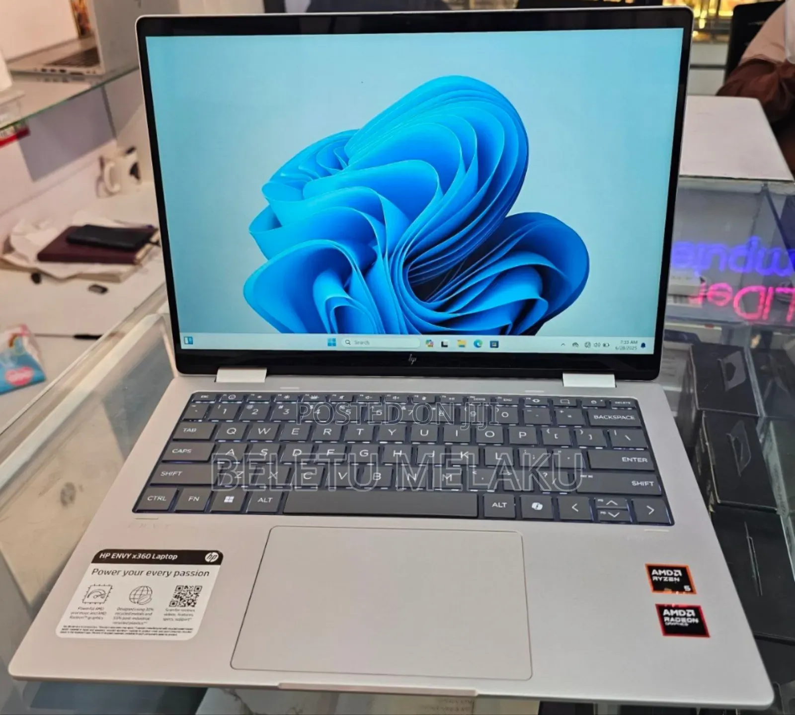 New Laptop HP Envy 14 16GB AMD Ryzen 5 SSD 512GB